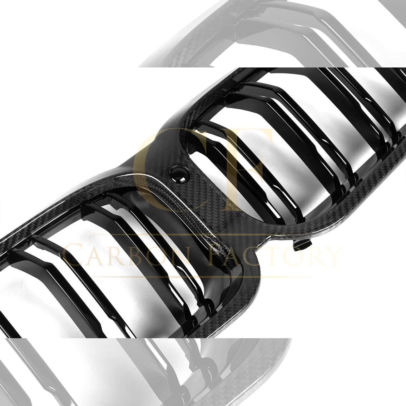 Double Slat Pre-preg Carbon Fibre Front Grille for BMW G14 G15 G16 8 Series LCI 23-24