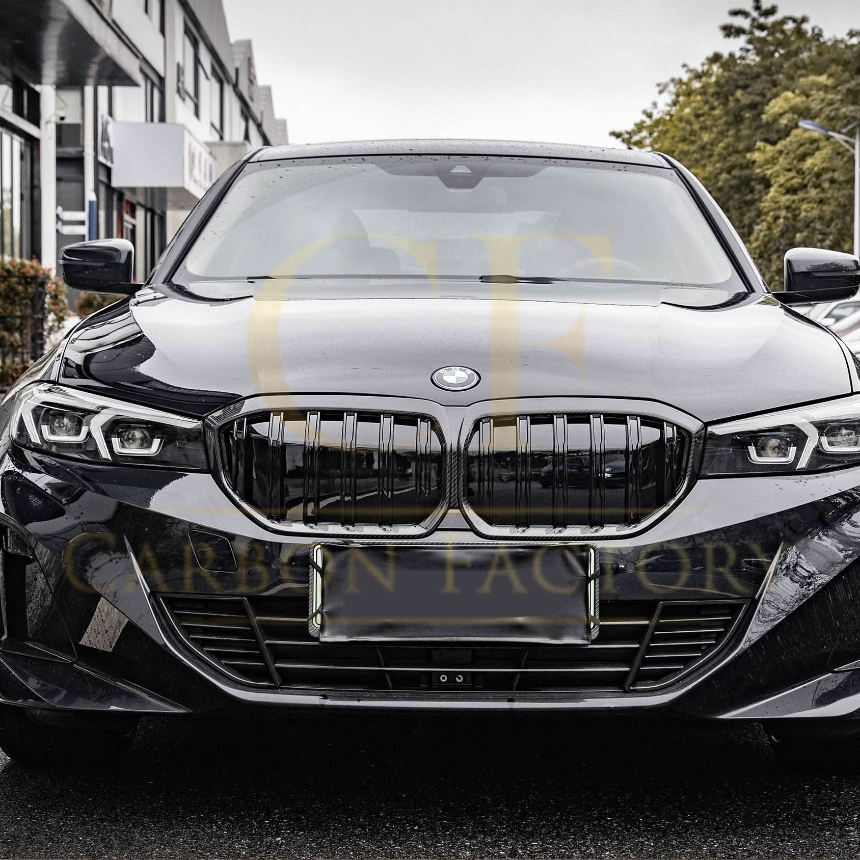 Double Slat Pre-Preg Carbon Fibre Front Grille for BMW i3 23-25