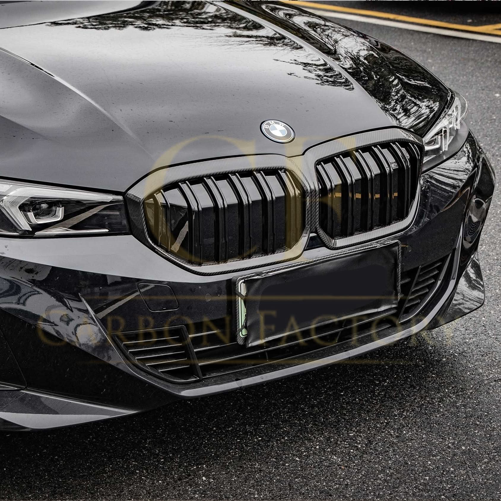 Double Slat Pre-Preg Carbon Fibre Front Grille for BMW i3 23-25