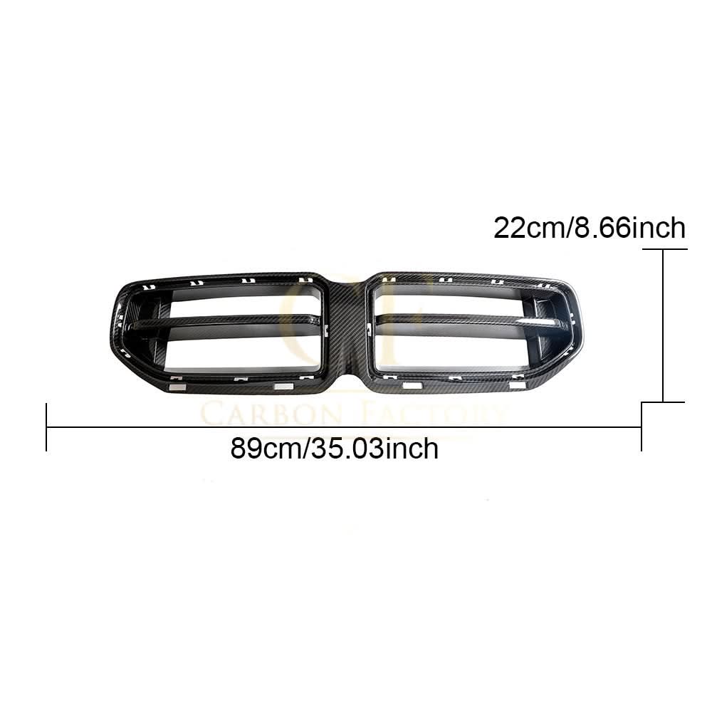 GT style Pre-Preg Carbon Fibre Front Grill for BMW G87 M2 23-Present