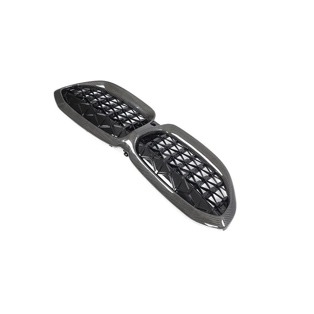 Meteor Style Carbon Fibre Front Grille for BMW G20 G21 3 Series 19-22