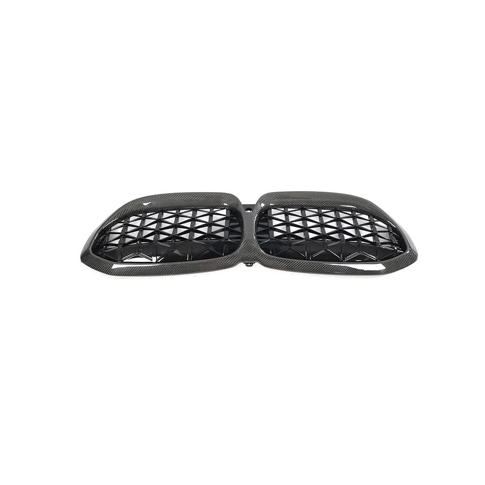 Meteor Style Carbon Fibre Front Grille for BMW G20 G21 3 Series 19-22
