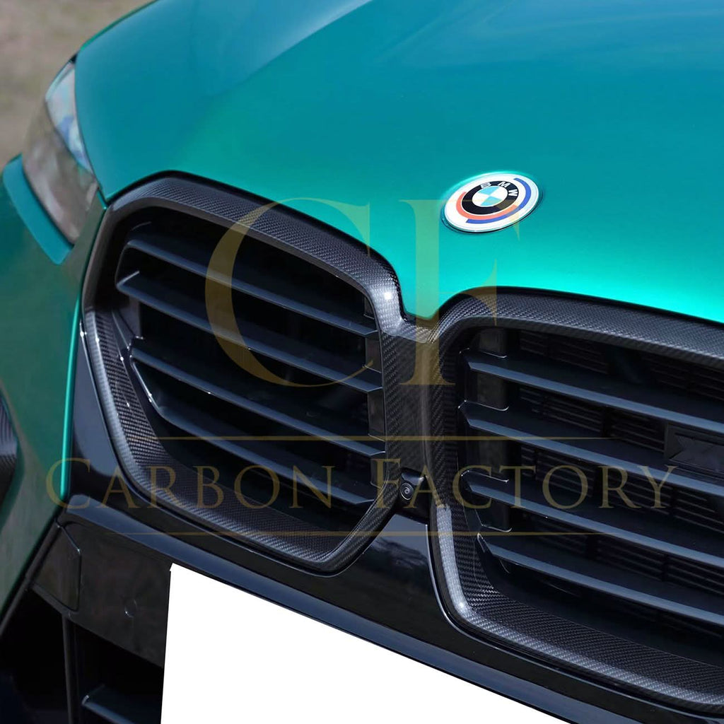 OEM Style Pre-Preg Carbon Fibre Grill Frame for BMW F95 F96 X5M X6M 24-Present