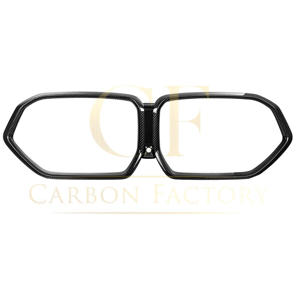 OEM Style Pre-Preg Carbon Fibre Grill Frame for BMW F95 F96 X5M X6M 24-Present