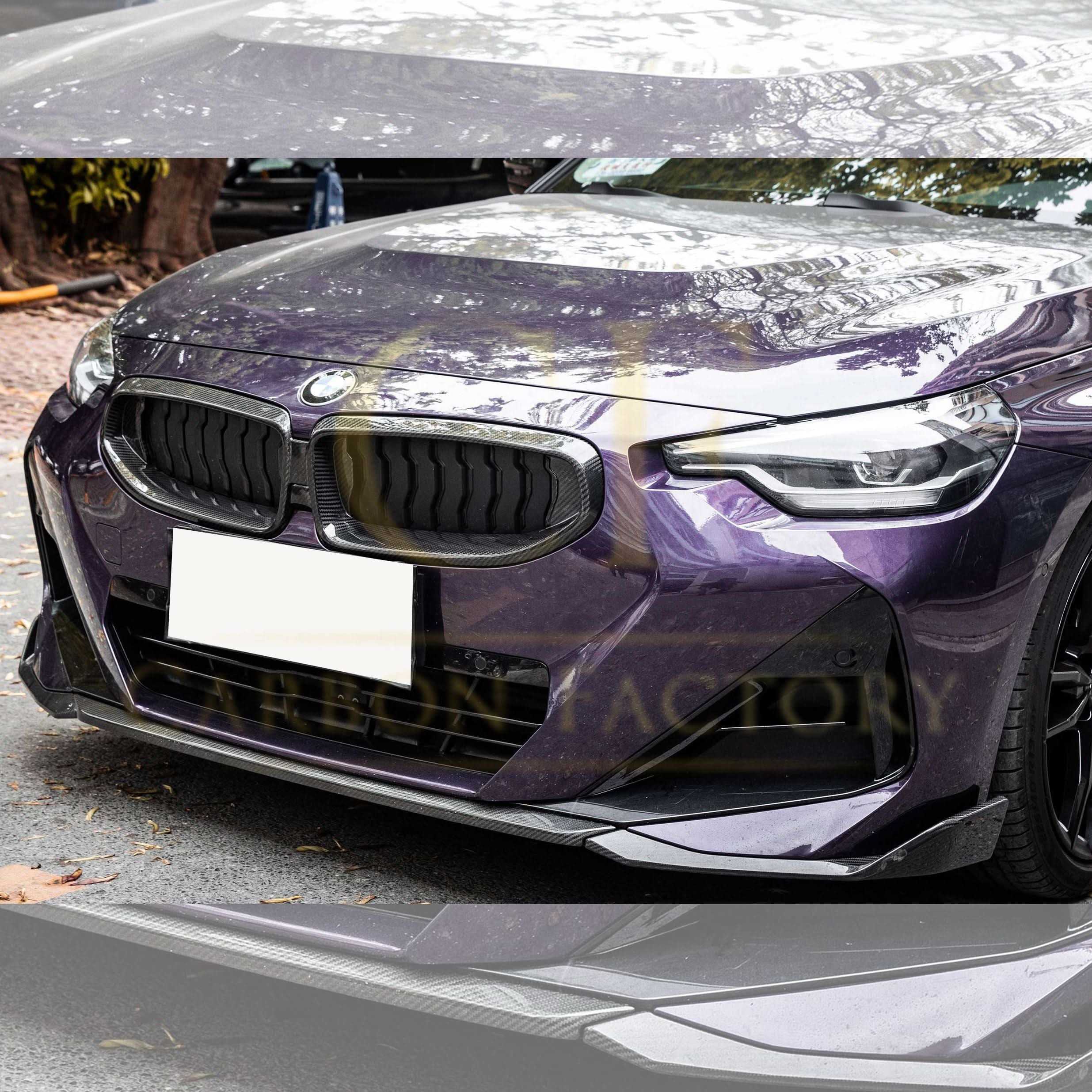 Pre-Preg Carbon Fibre Front Grille for BMW 2 Series G42 Coupe 21-Present