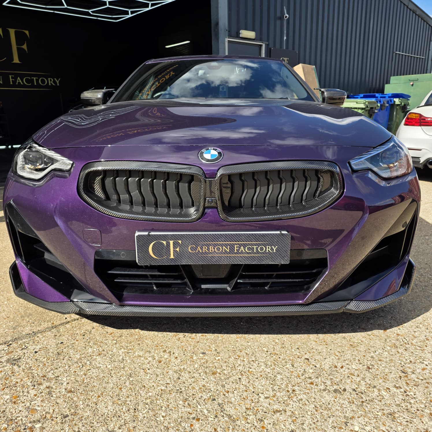 Pre-Preg Carbon Fibre Front Grille for BMW 2 Series G42 Coupe 21-Present