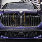 Pre-Preg Carbon Fibre Front Grille for BMW G11 G12 7 Series LCI 20-23