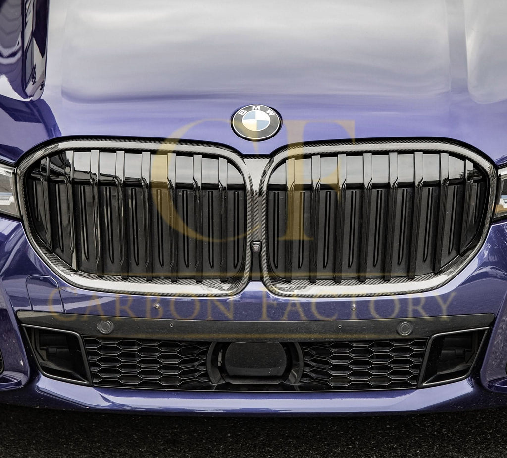 Pre-Preg Carbon Fibre Front Grille for BMW G11 G12 7 Series LCI 20-23