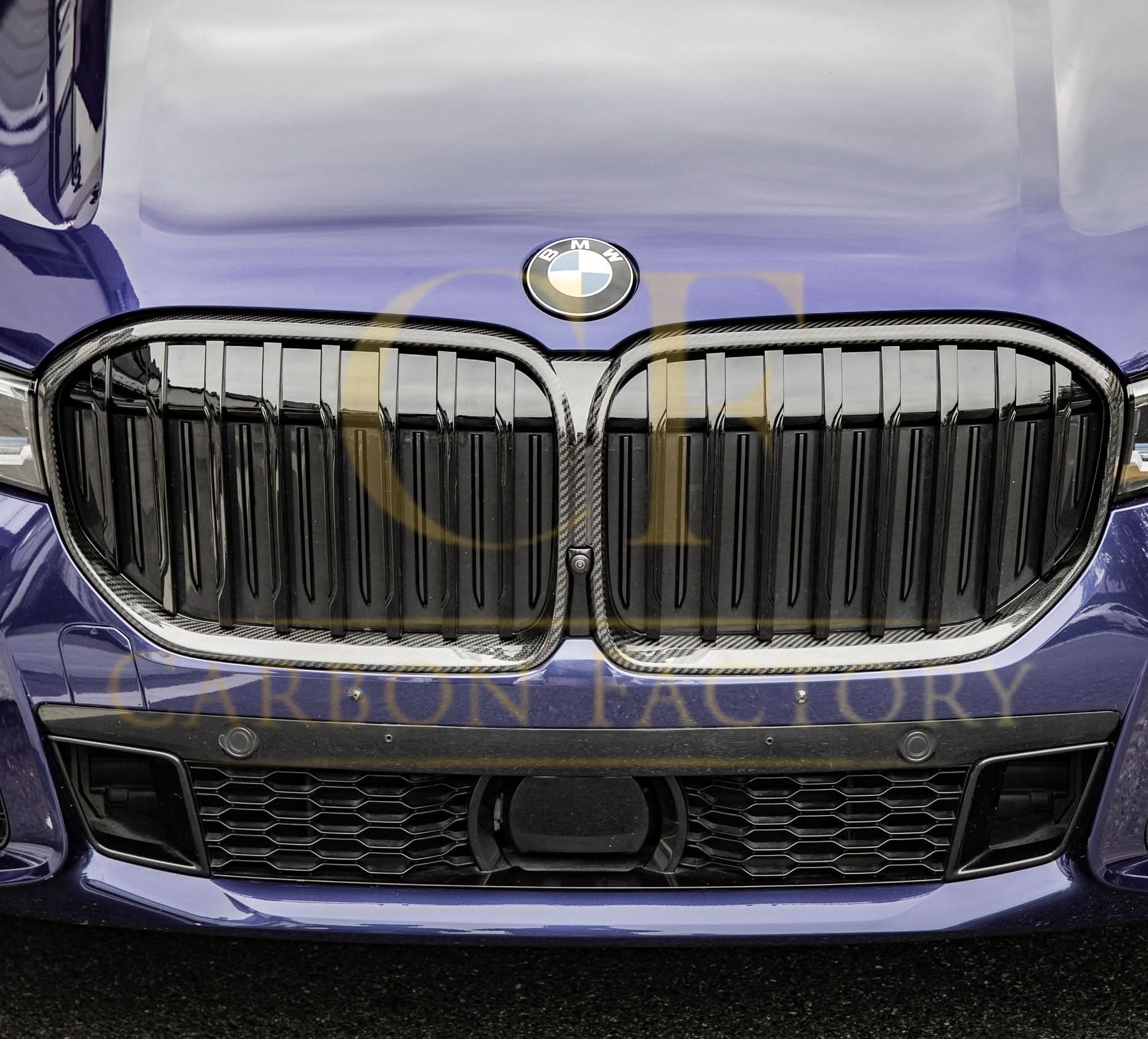 Pre-Preg Carbon Fibre Front Grille for BMW G11 G12 7 Series LCI 20-23
