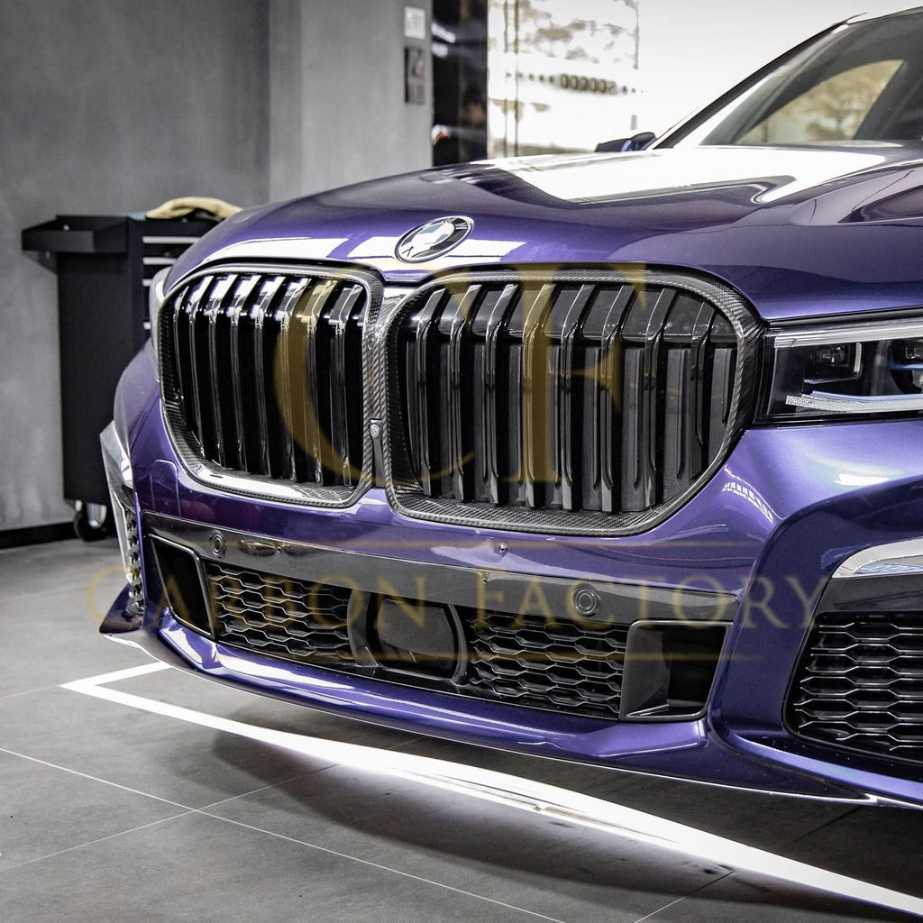 Pre-Preg Carbon Fibre Front Grille for BMW G11 G12 7 Series LCI 20-23