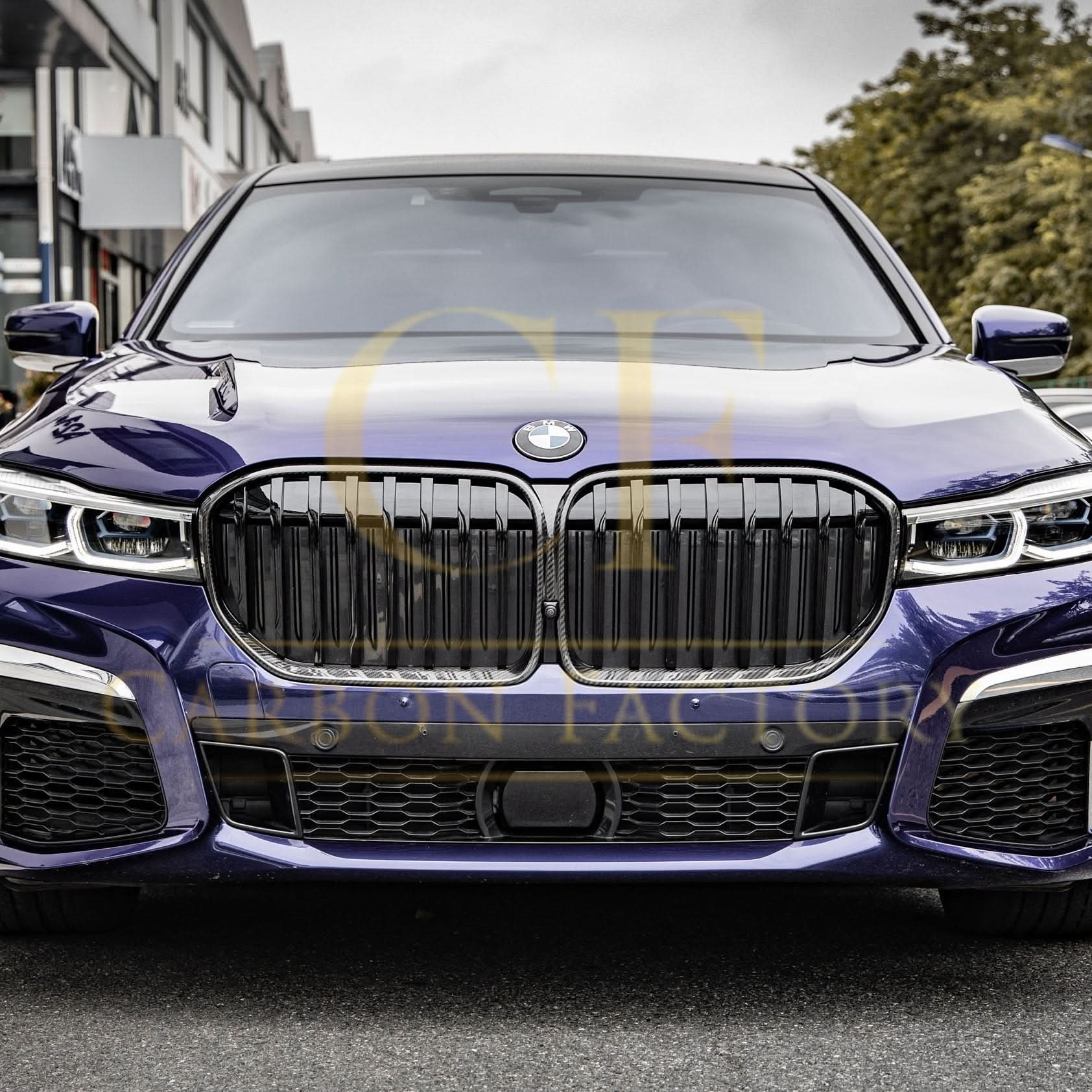 Pre-Preg Carbon Fibre Front Grille for BMW G11 G12 7 Series LCI 20-23
