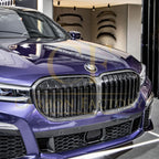 Pre-Preg Carbon Fibre Front Grille for BMW G11 G12 7 Series LCI 20-23