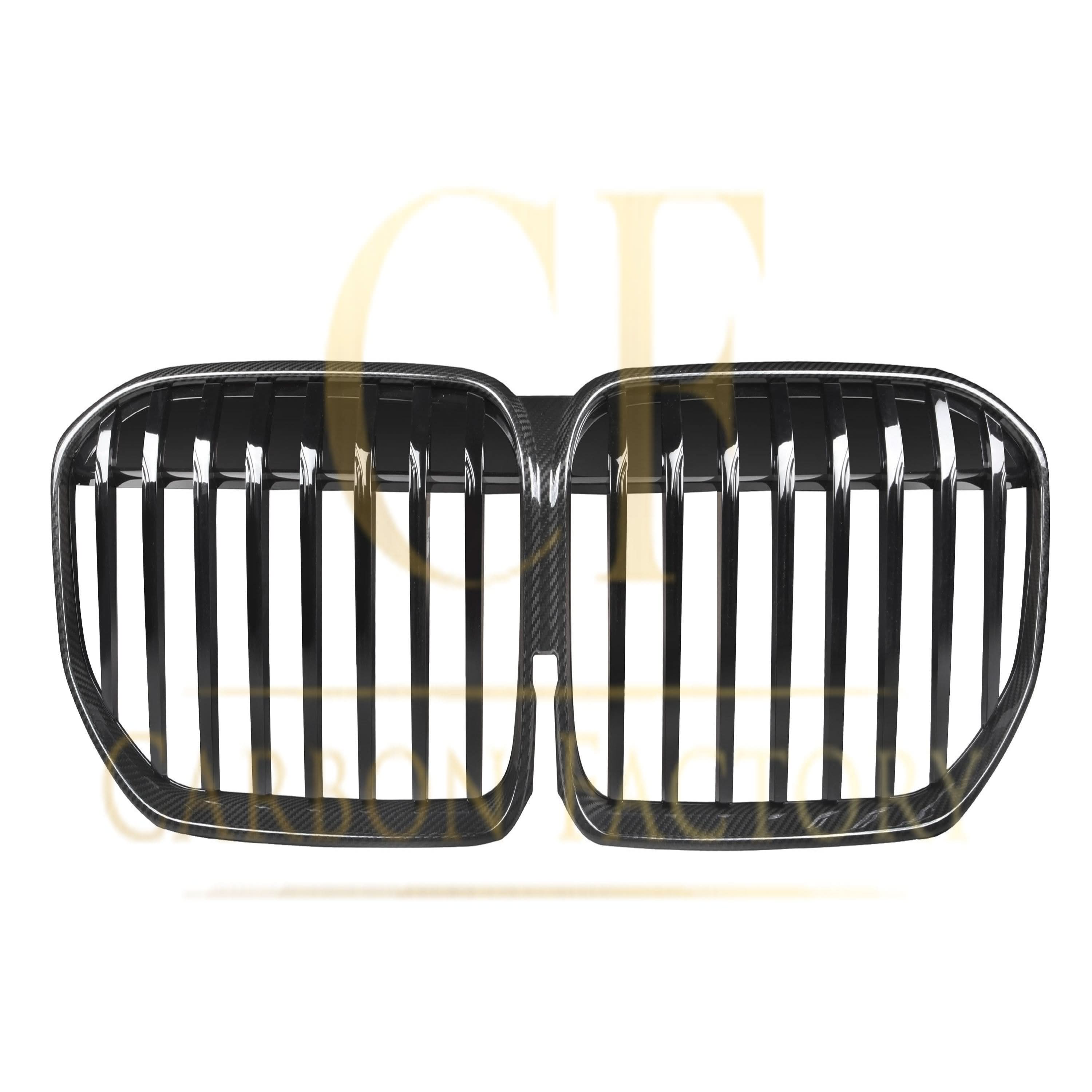 Pre-Preg Carbon Fibre Front Grille for BMW G11 G12 7 Series LCI 20-23