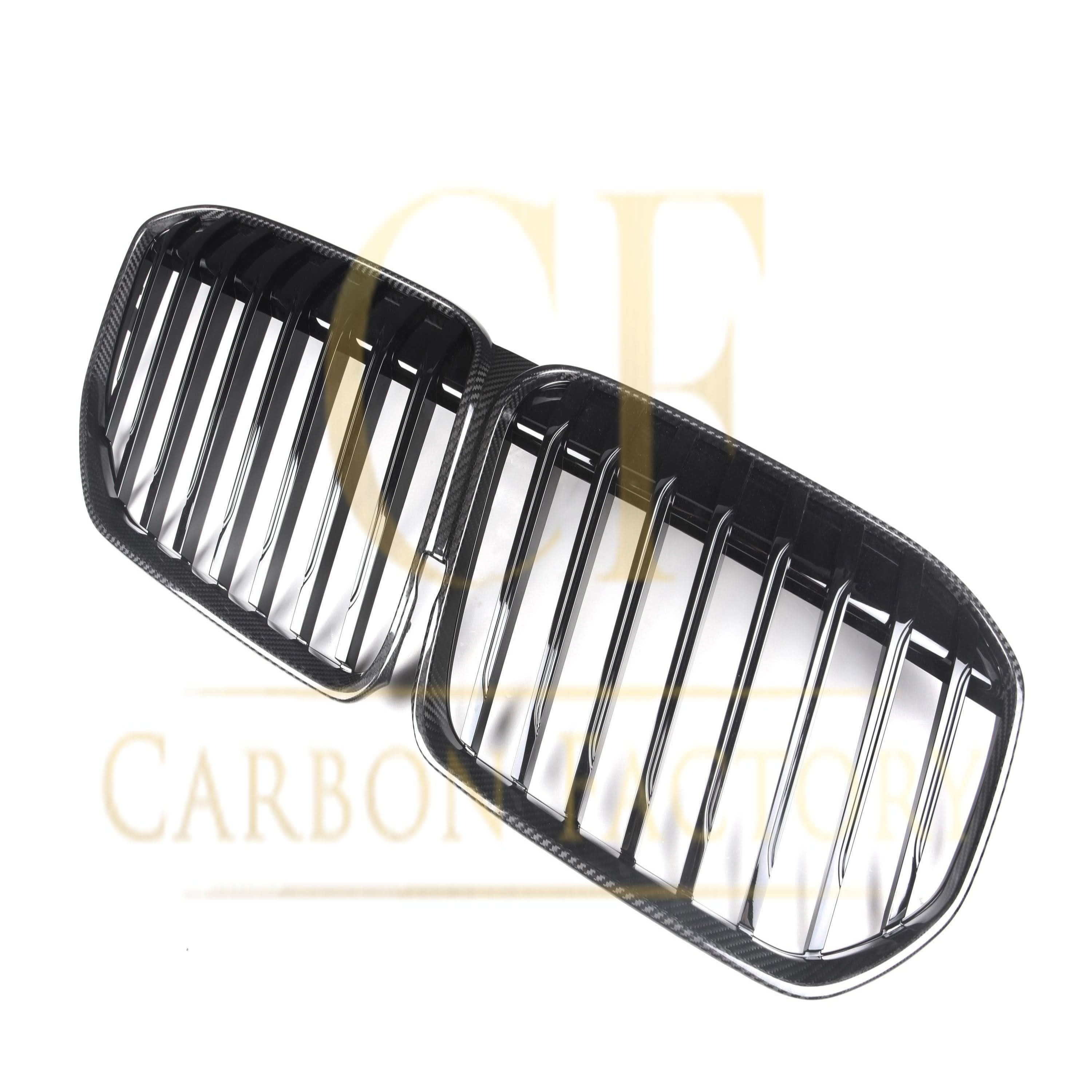 Pre-Preg Carbon Fibre Front Grille for BMW G11 G12 7 Series LCI 20-23