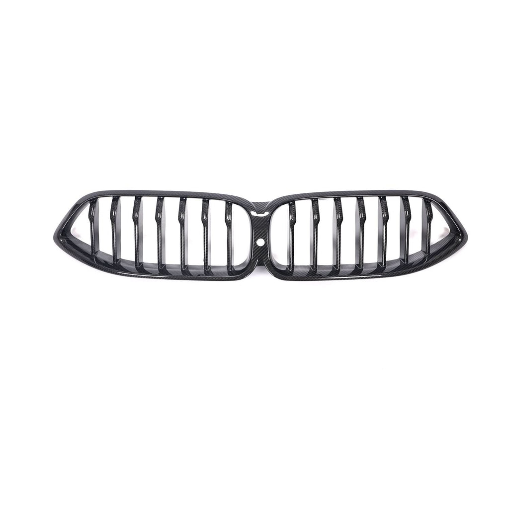 Single Slat Pre-preg Carbon Fibre Front Grille for BMW G14 G15 G16 8 Series 18-22