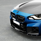 V style Pre-Preg Carbon Fibre Front Grill for BMW G87 M2 23-Present