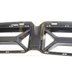V style Pre-Preg Carbon Fibre Front Grill for BMW G87 M2 23-Present