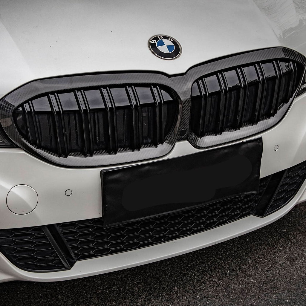 Pre-Preg Carbon Fibre Front Grille for BMW G20 G28 3 Series 19-22