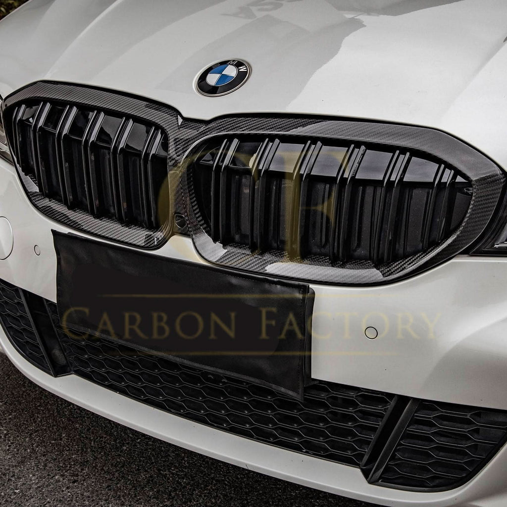 Pre-Preg Carbon Fibre Front Grille for BMW G20 G28 3 Series 19-22