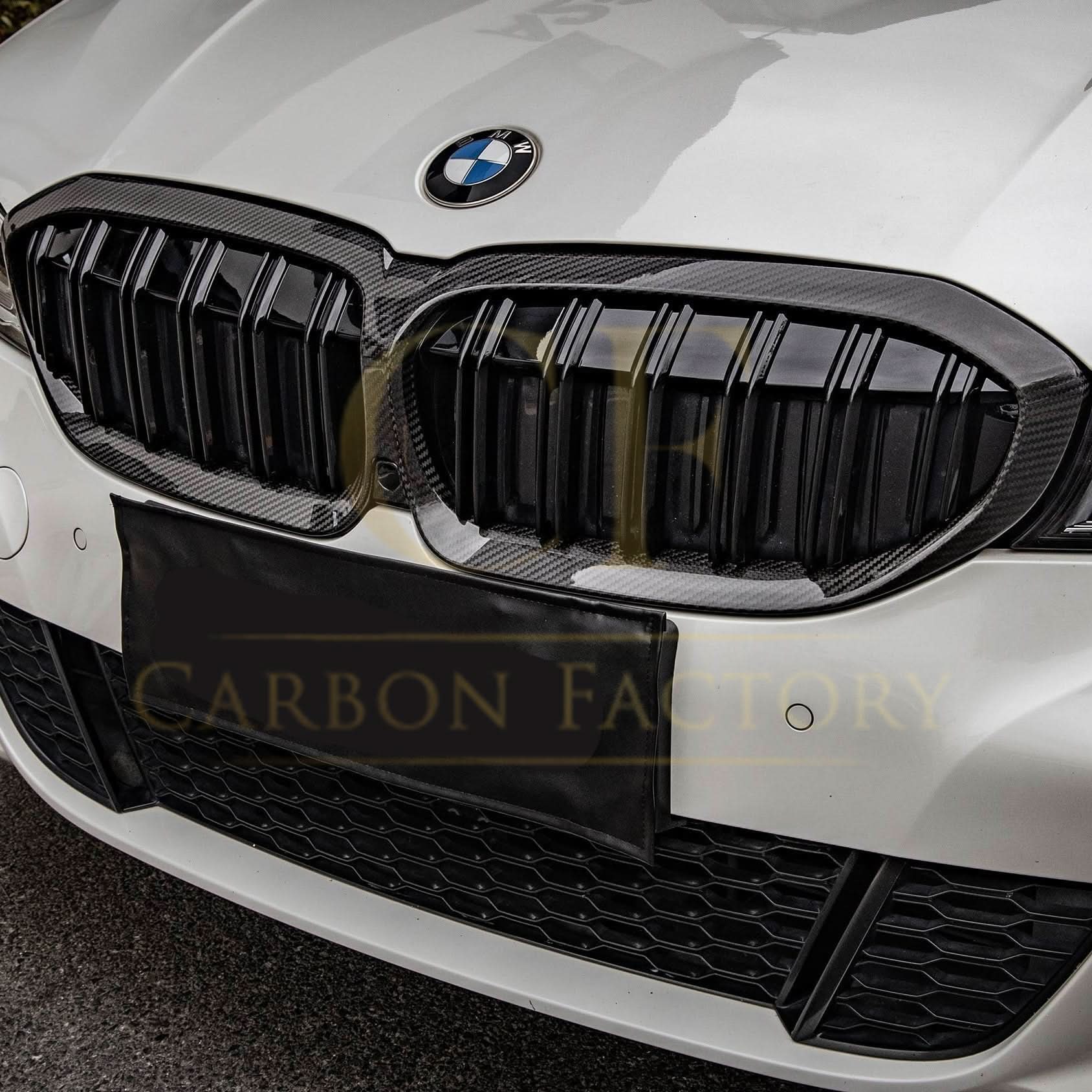 Pre-Preg Carbon Fibre Front Grille for BMW G20 G28 3 Series 19-22
