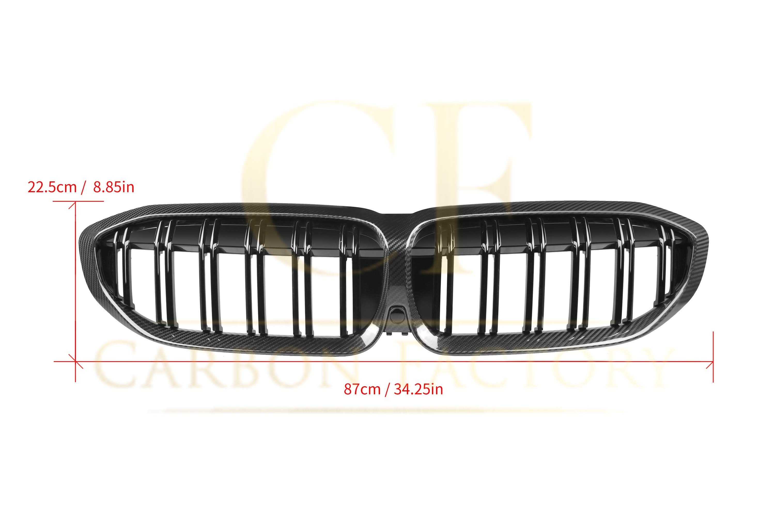 Pre-Preg Carbon Fibre Front Grille for BMW G20 G28 3 Series 19-22