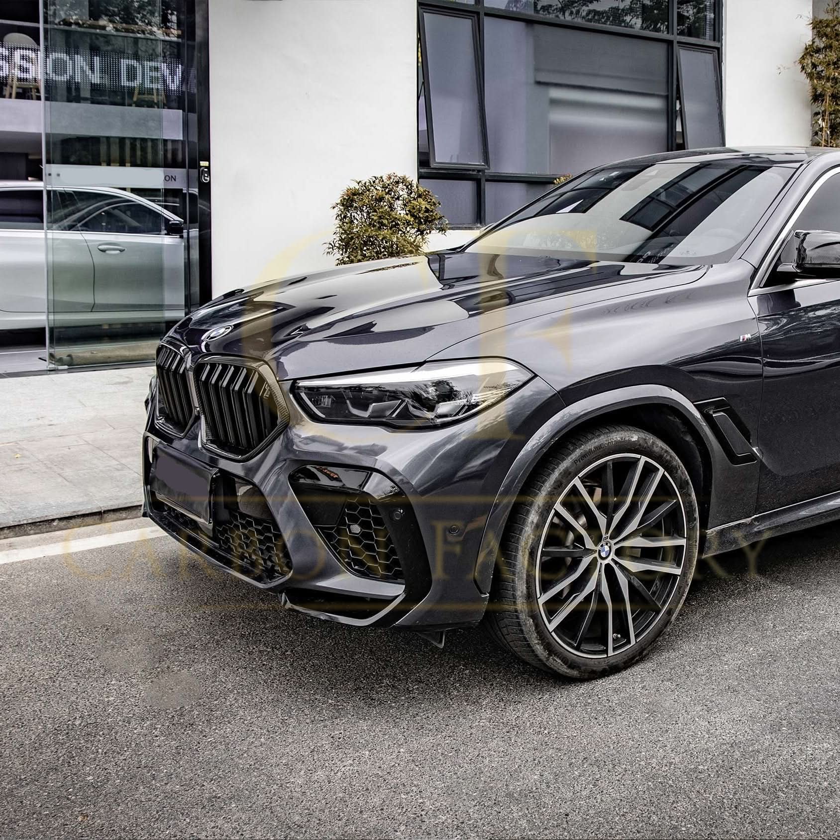 Pre-preg Carbon Fibre Front Grille for BMW G06 X6 F96 X6M 19-22