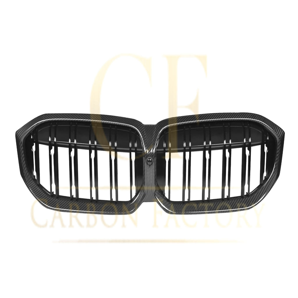 Double Slat Pre-Preg Carbon Fibre Front Grille for BMW G20 G21 G28 3 Series LCI 22-24