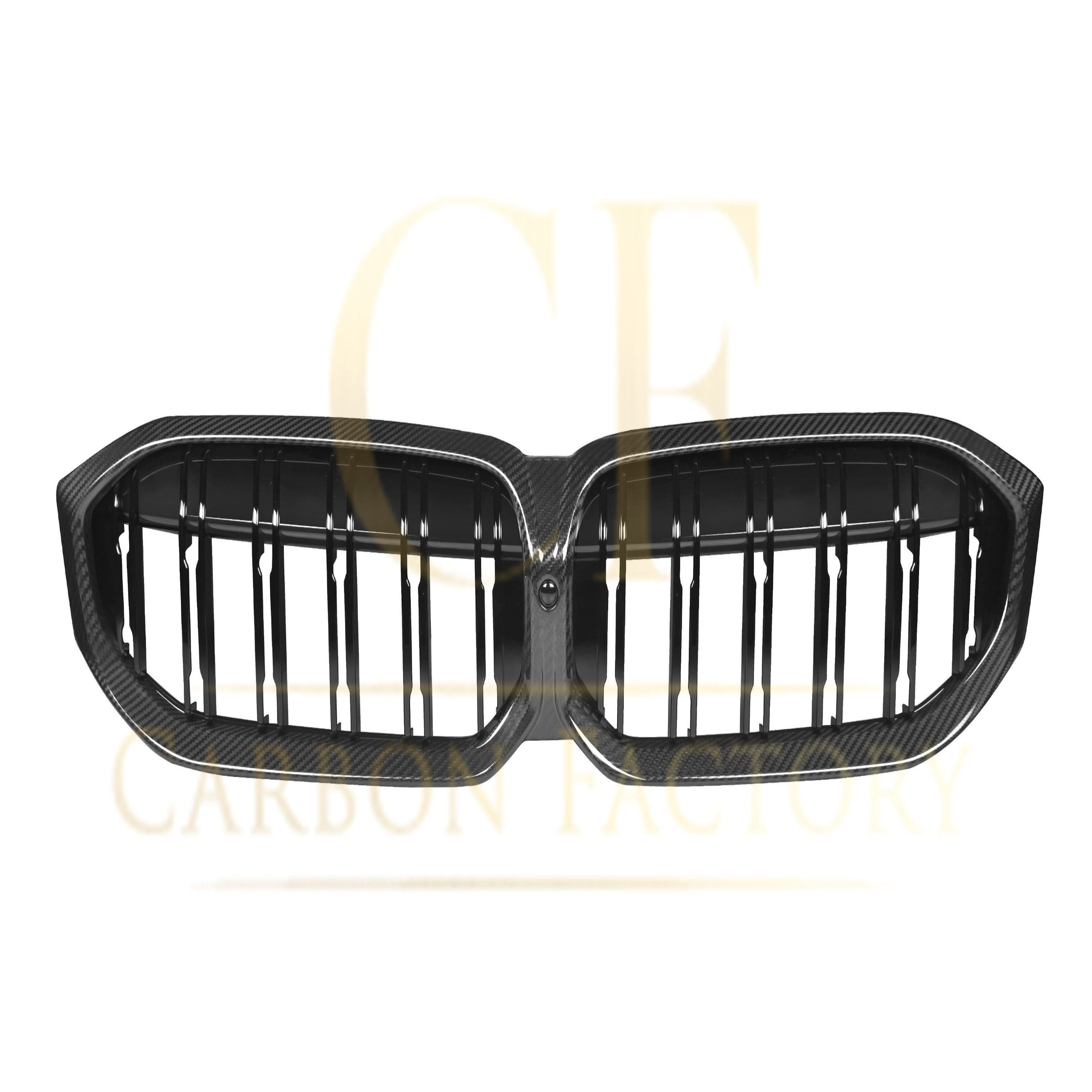 Double Slat Pre-Preg Carbon Fibre Front Grille for BMW G20 G21 G28 3 Series LCI 22-24
