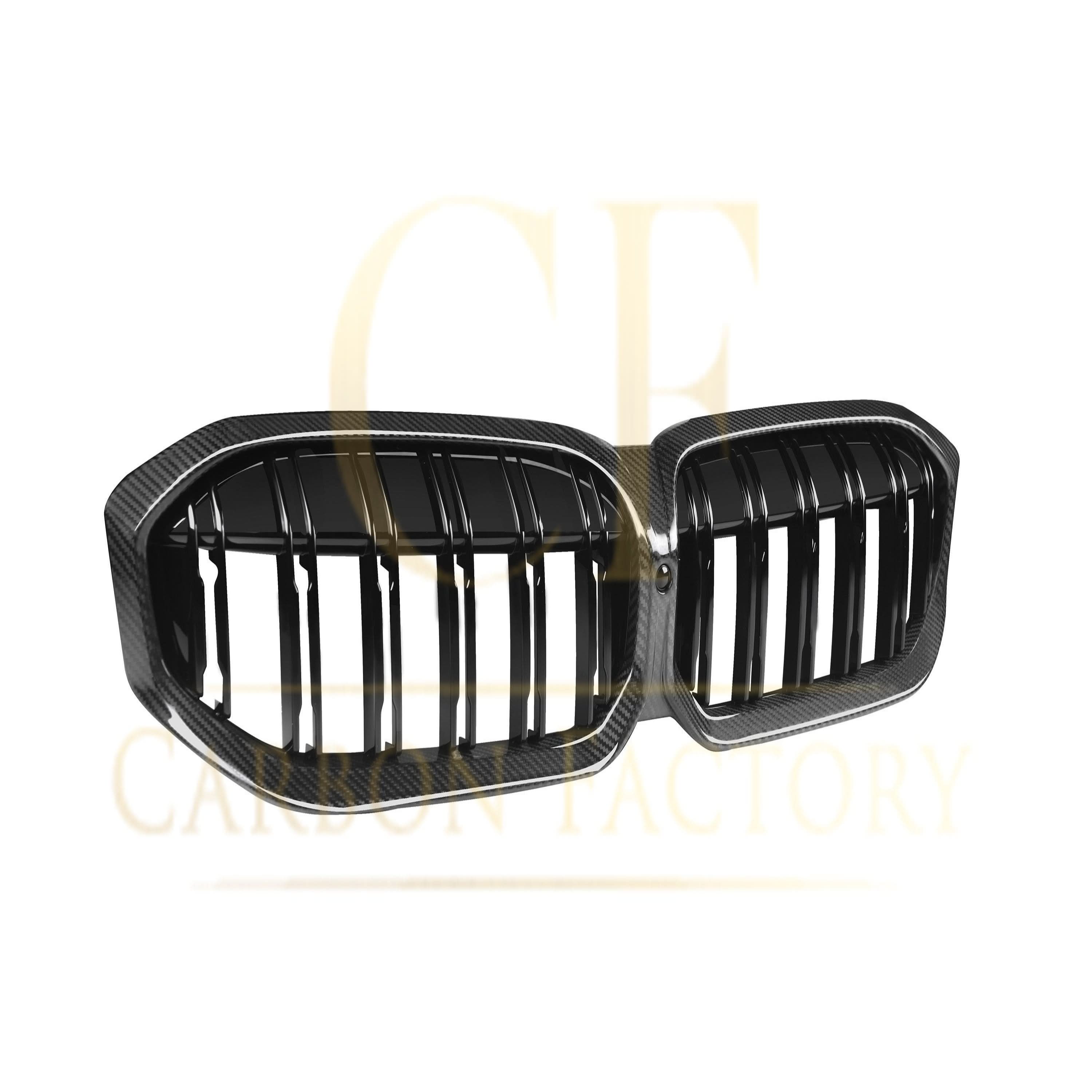 Double Slat Pre-Preg Carbon Fibre Front Grille for BMW G20 G21 G28 3 Series LCI 22-24
