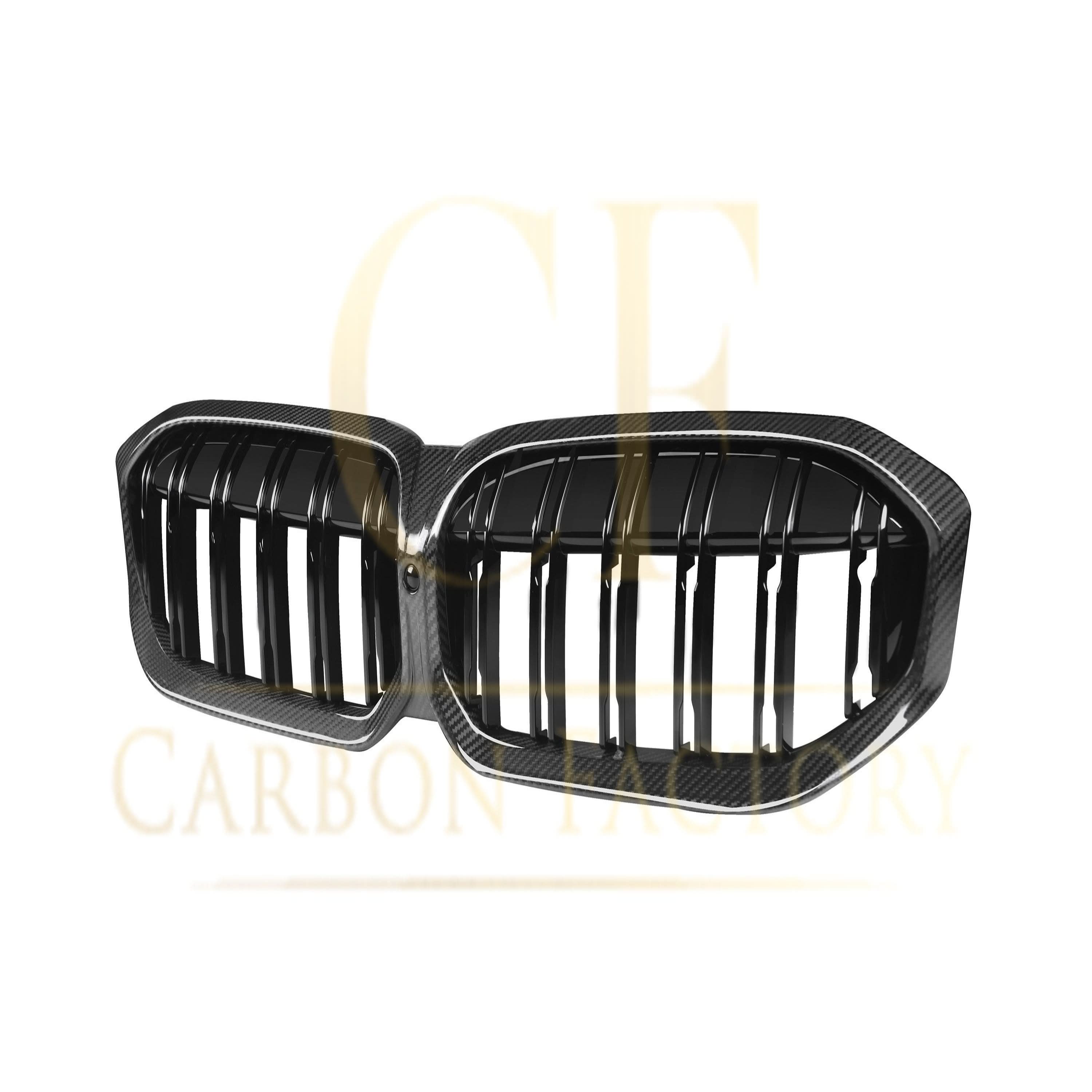 Double Slat Pre-Preg Carbon Fibre Front Grille for BMW G20 G21 G28 3 Series LCI 22-24