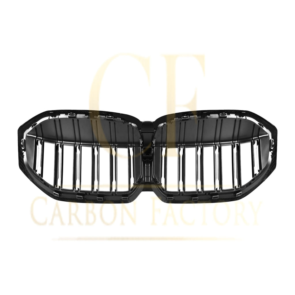 Double Slat Pre-Preg Carbon Fibre Front Grille for BMW G20 G21 G28 3 Series LCI 22-24