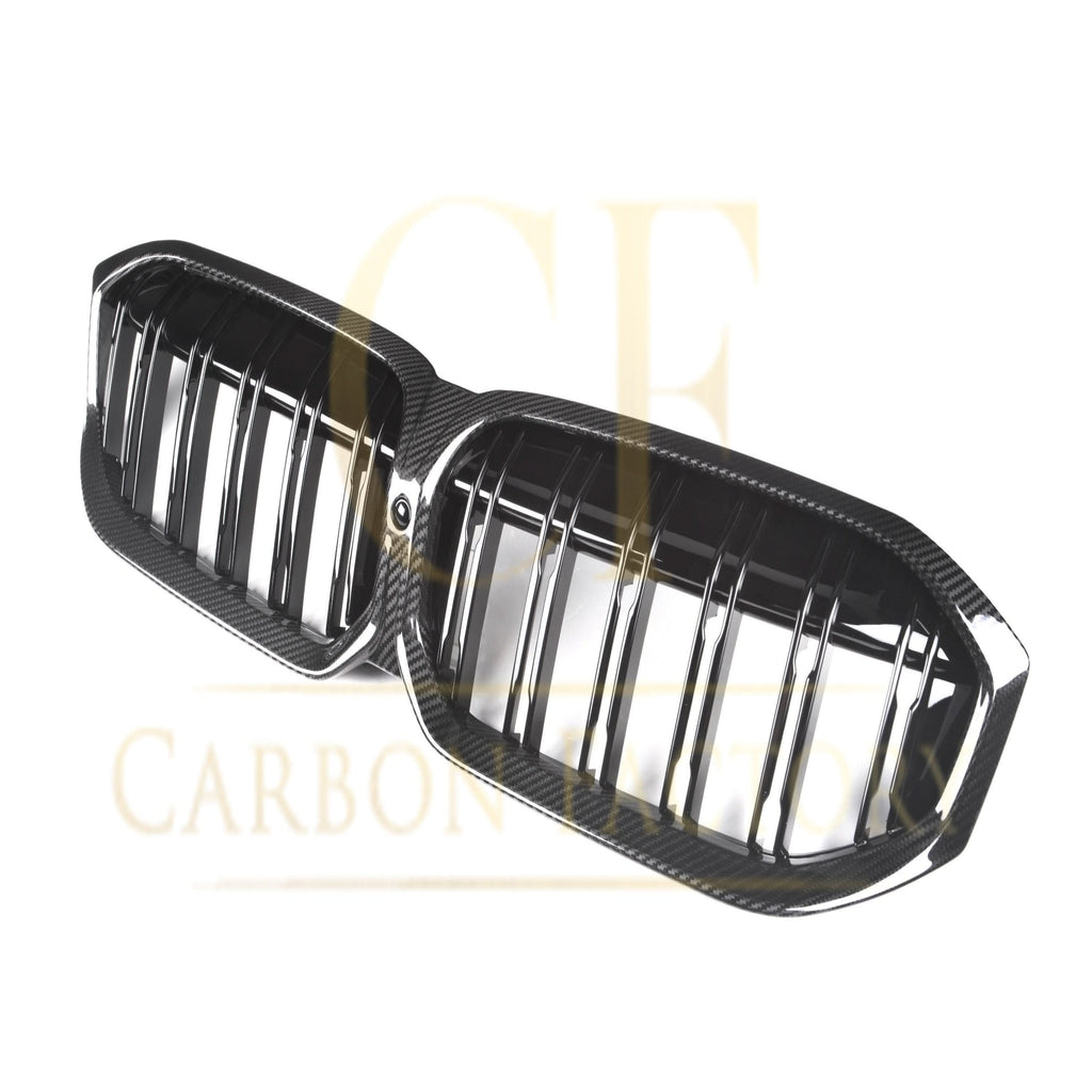 Double Slat Pre-Preg Carbon Fibre Front Grille for BMW G20 G21 G28 3 Series LCI 22-24