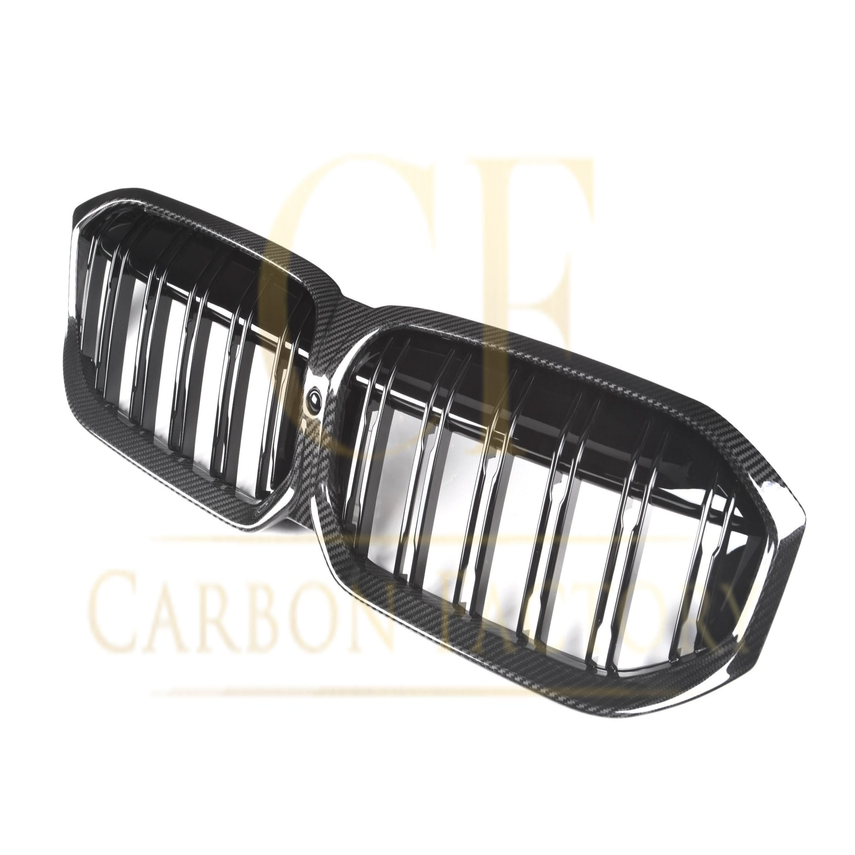 Double Slat Pre-Preg Carbon Fibre Front Grille for BMW G20 G21 G28 3 Series LCI 22-24
