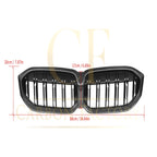 Double Slat Pre-Preg Carbon Fibre Front Grille for BMW G20 G21 G28 3 Series LCI 22-24