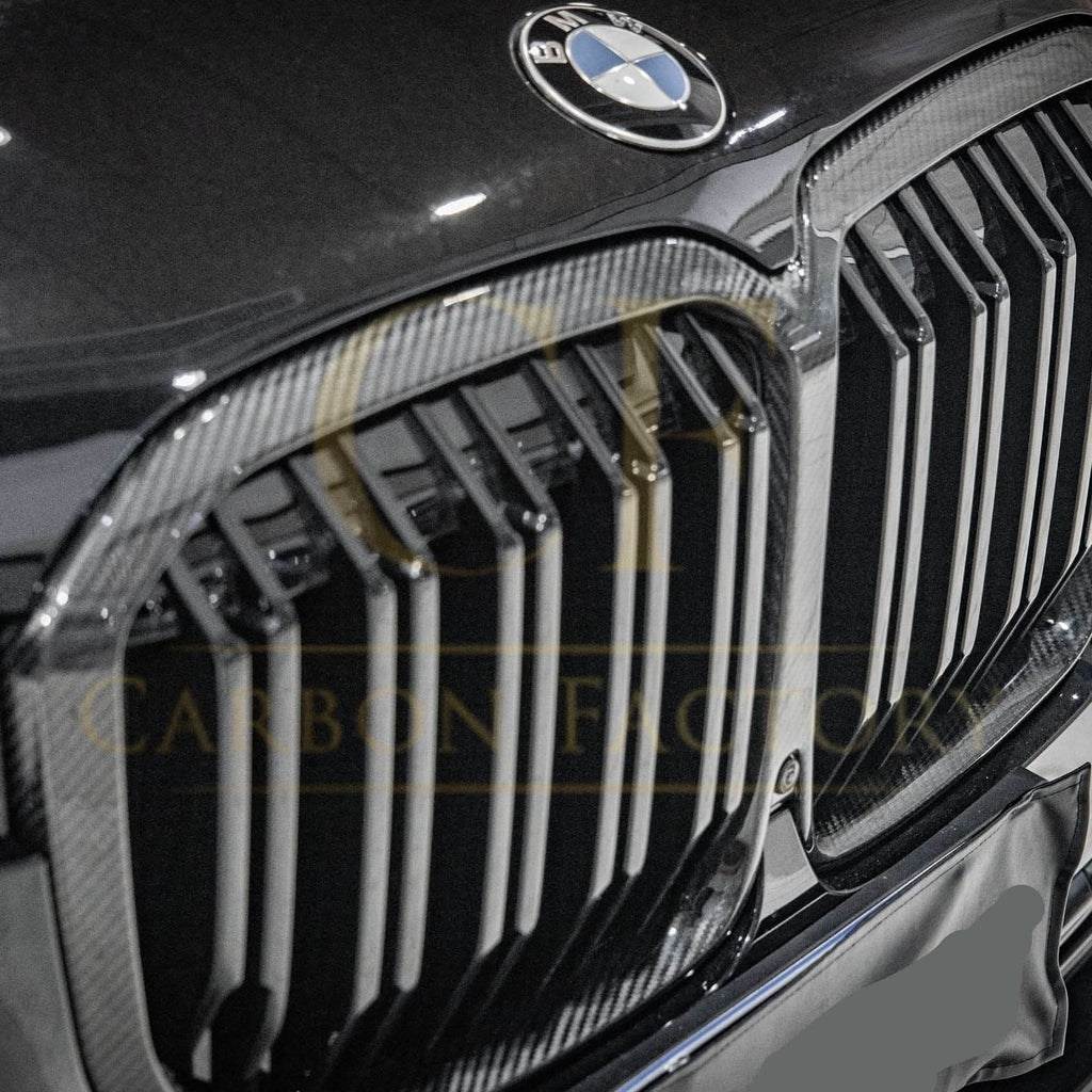 Pre-Preg Carbon Fibre Front Grille for BMW G07 X7 Pre-LCI 19-22