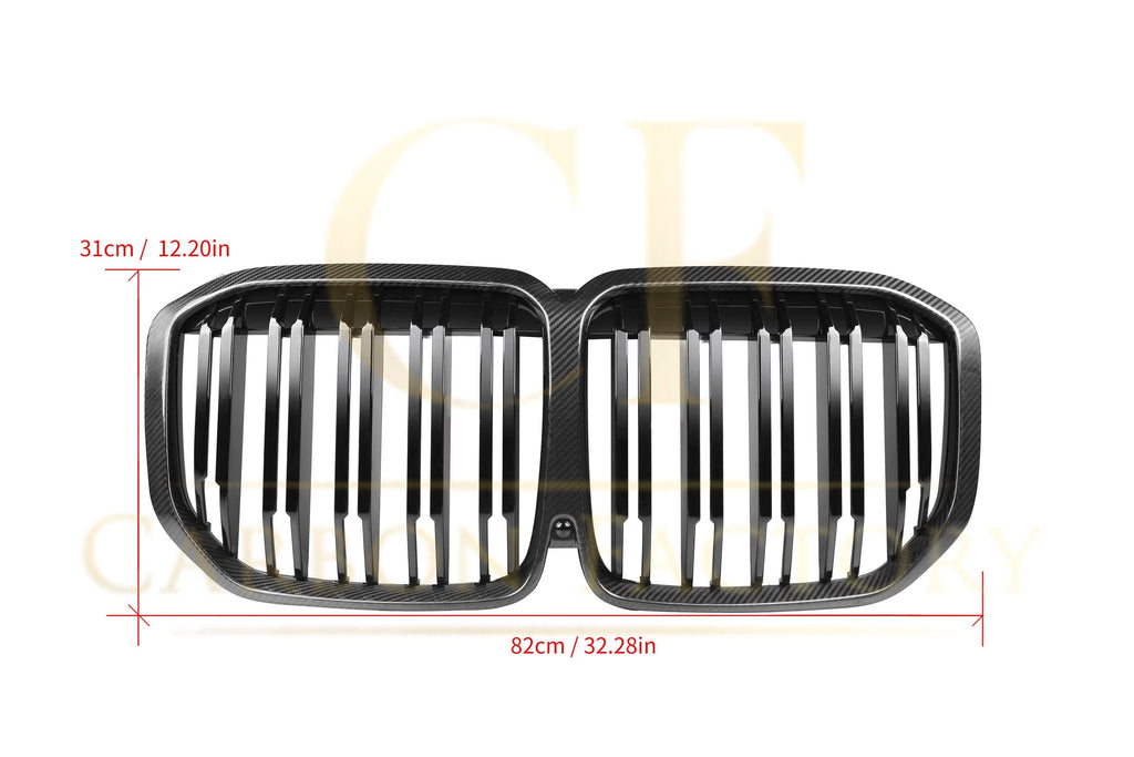 Pre-Preg Carbon Fibre Front Grille for BMW G07 X7 Pre-LCI 19-22