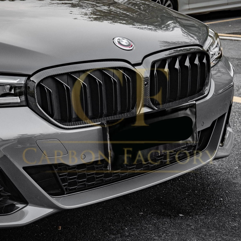 Pre-Preg Carbon Fibre Front Grille for BMW G30 5 Series inc F90 M5 LCI 21-23