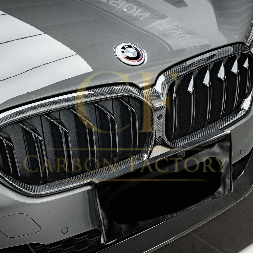 Pre-Preg Carbon Fibre Front Grille for BMW G30 5 Series inc F90 M5 LCI 21-23
