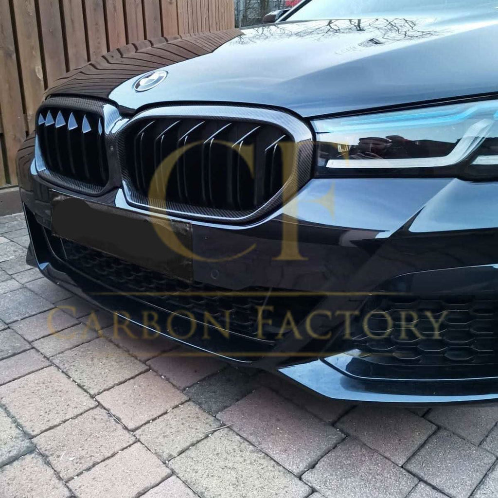 Pre-Preg Carbon Fibre Front Grille for BMW G30 5 Series inc F90 M5 LCI 21-23