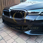 Pre-Preg Carbon Fibre Front Grille for BMW G30 5 Series inc F90 M5 LCI 21-23