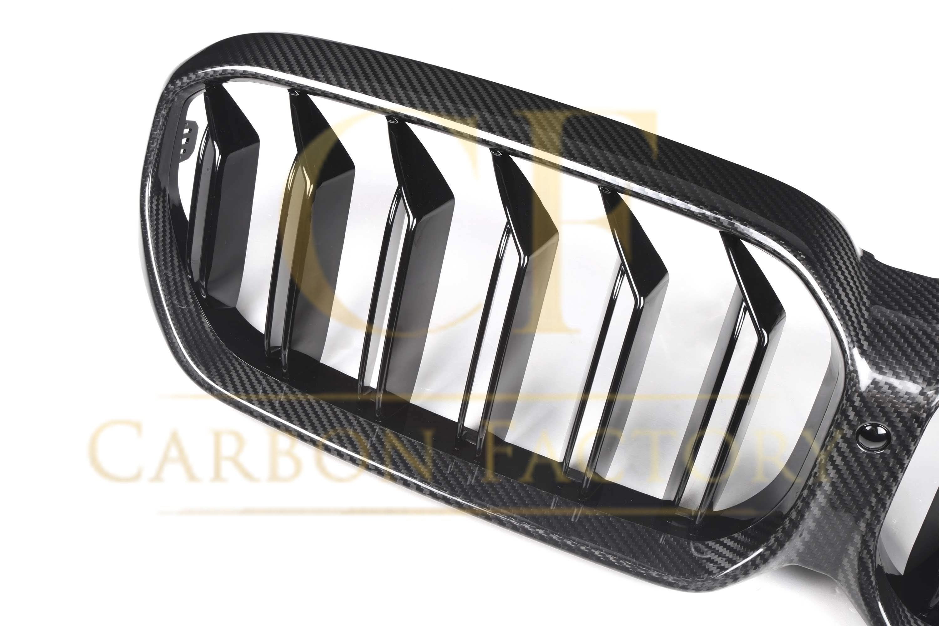 Pre-Preg Carbon Fibre Front Grille for BMW G30 5 Series inc F90 M5 LCI 21-23