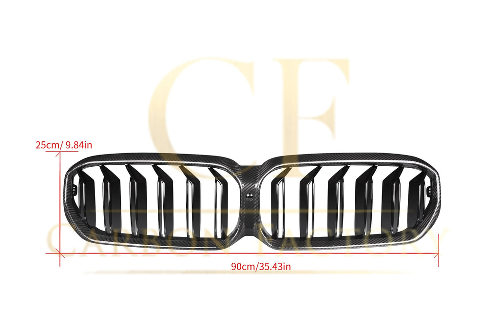 Pre-Preg Carbon Fibre Front Grille for BMW G30 5 Series inc F90 M5 LCI 21-23