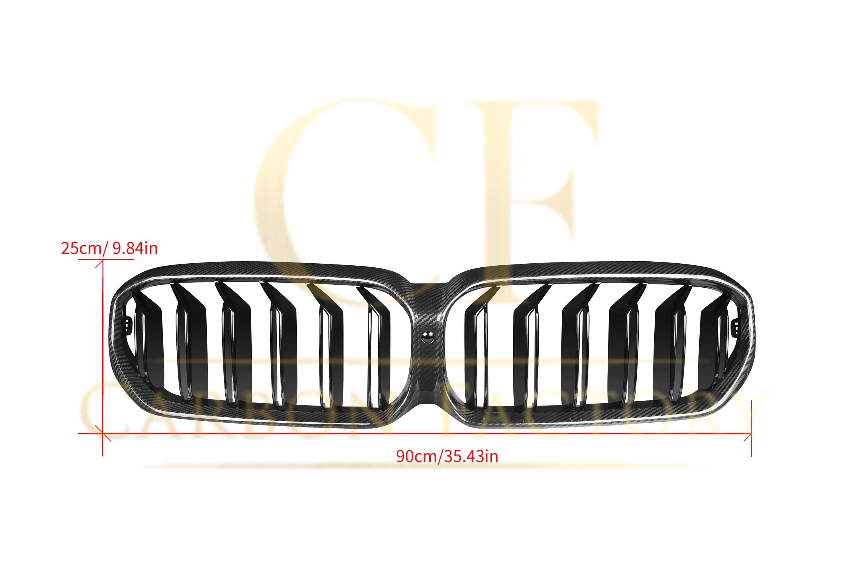 Pre-Preg Carbon Fibre Front Grille for BMW G30 5 Series inc F90 M5 LCI 21-23