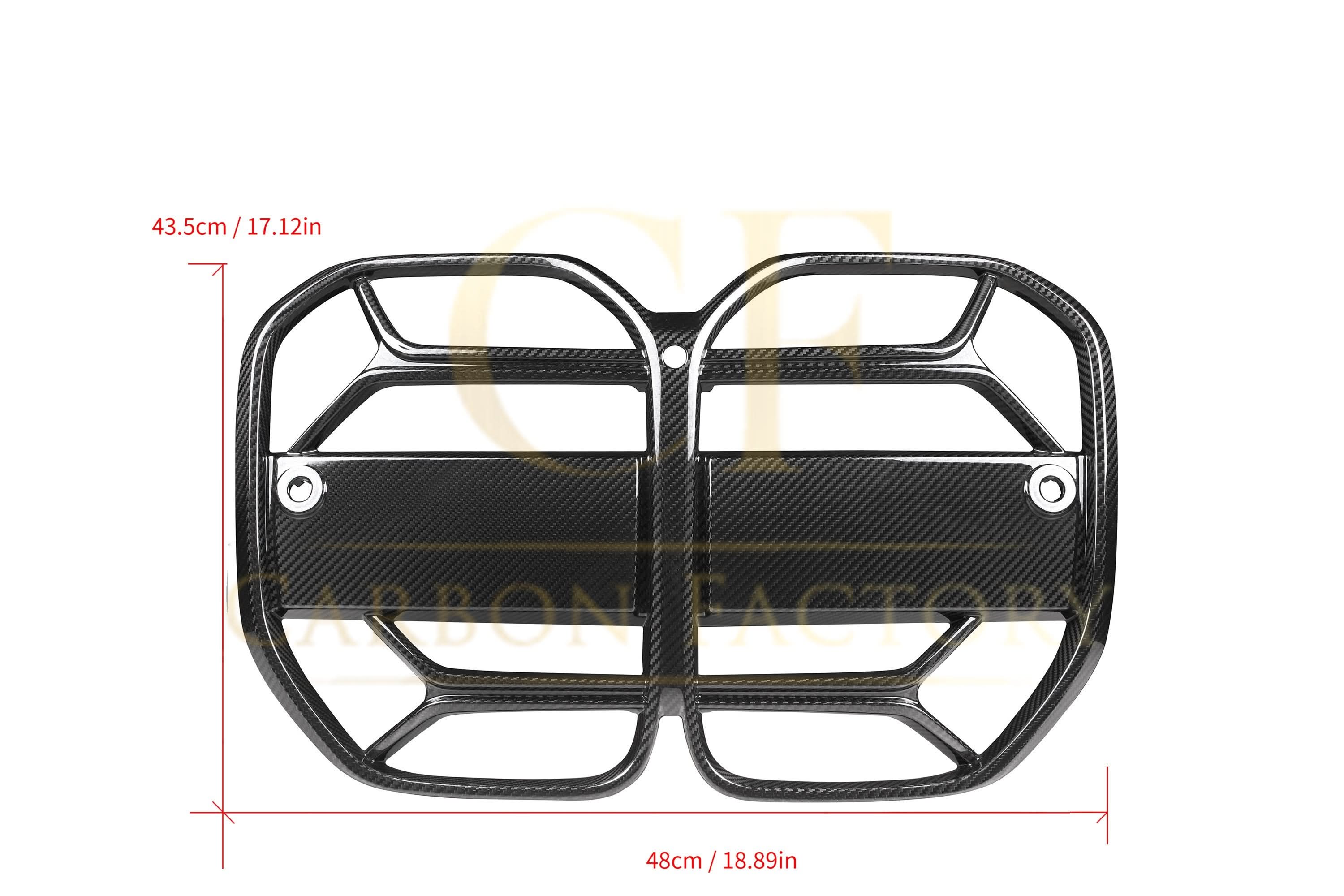 CSL Style Pre-Preg Carbon Front Grille for BMW 4 Series G26 20-Present