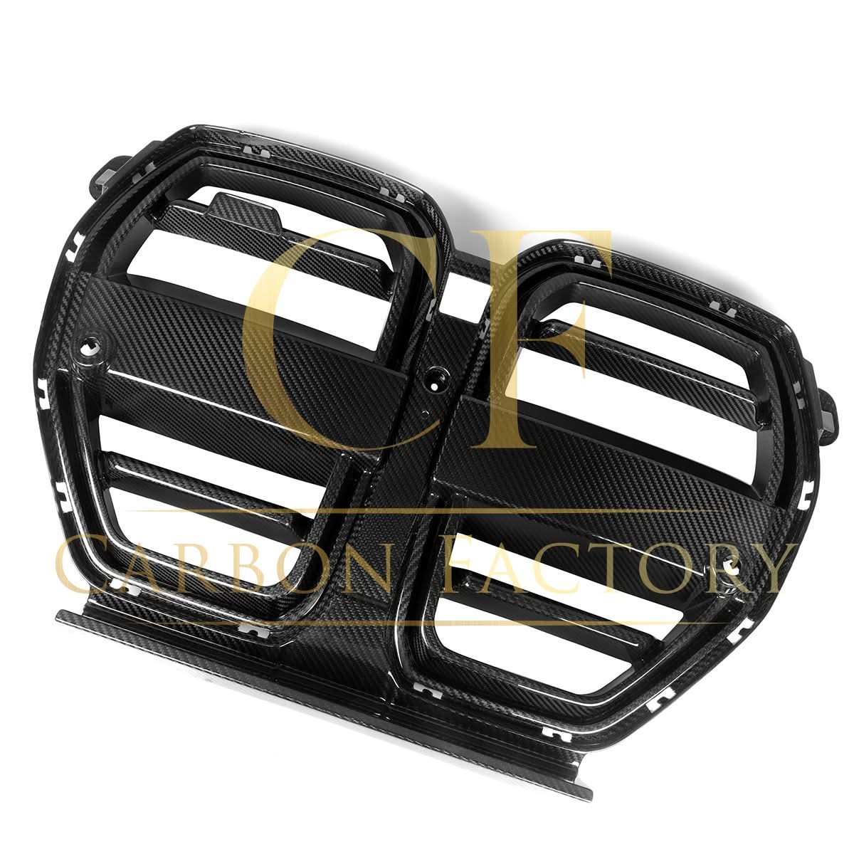 SQV Style Pre-Preg Carbon Fibre Front Grille for BMW G80 M3 G82 G83 M4 21-25