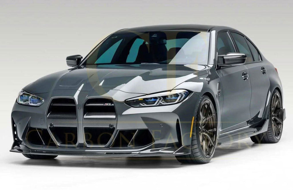V Style Pre-Preg Carbon Fibre Front Grille for BMW G80 G81 M3 G82 G83 M4 21-25
