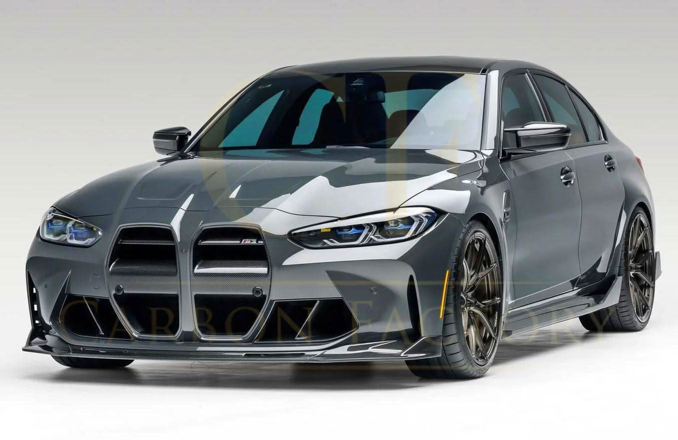 V Style Pre-Preg Carbon Fibre Front Grille for BMW G80 G81 M3 G82 G83 M4 21-25