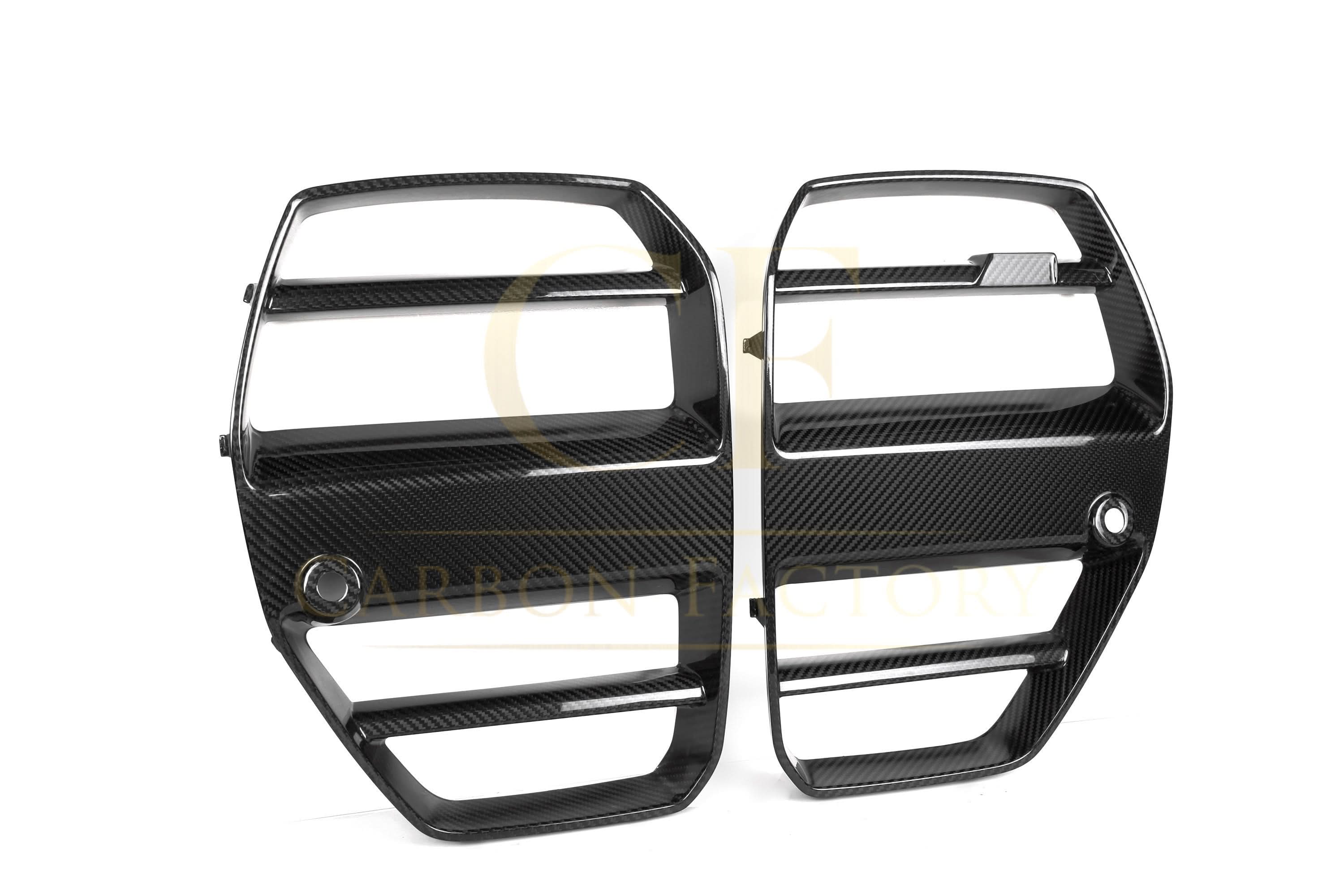 V Style Pre-Preg Carbon Fibre Front Grille for BMW G80 G81 M3 G82 G83 M4 21-25