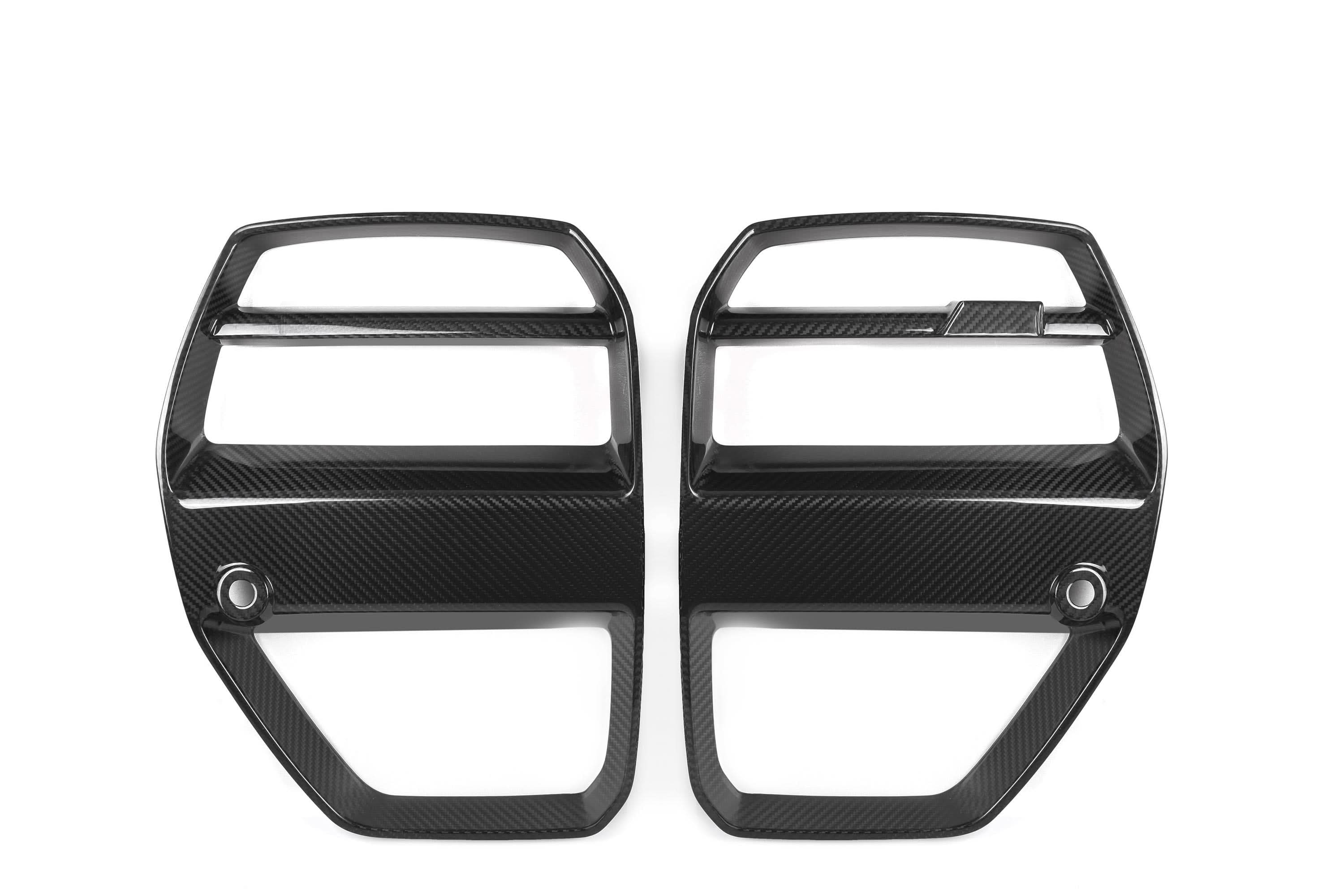 V Style Pre-Preg Carbon Fibre Front Grille for BMW G80 G81 M3 G82 G83 M4 21-25