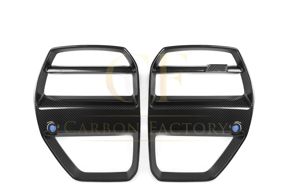 V Style Pre-Preg Carbon Fibre Front Grille for BMW G80 G81 M3 G82 G83 M4 21-25